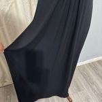 Boden Women Black V Neck Sleeveless Maxi Dress Flowy Empire Waist Ruched Sz 14R Photo 3