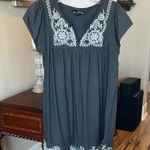 One Clothing Gray Flutter Sleeve Mini Dress Photo 1