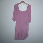 Kings Road LP Cottagecore Boho Peasant Dress Petite in Mauve Pink Size undefined Photo 4