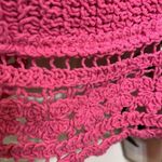 Madden Nyc Juniors’ Pink Crochet Trim Top Photo 6