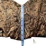 Bardot Lila bustier corset snakeskin top NWT medium Photo 1