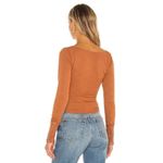 Free People  Penny Top XS Women’s Orange Photo 5