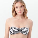 Trina Turk  3 PC SWIM SET Hula Halter Top, Bandeau Top & Shirred Hipster Bottom Photo 9