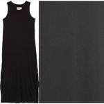 Current/Elliott  The Perfect Muscle Tee Dress Black Photo 2
