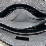 JEN & CO Black White Canvas Versatile Wristlet Crossbody Bag Purse Photo 10