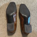 Etienne Aigner Leather Block Crocodile Dress Shoes Womens 6 Grandmacore Business Photo 5