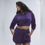 Savagexfenty Savage X Fenty Undercover Softie Plush Teddy Cropped Sweatshirt size XL Photo 1