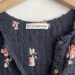 Ulla Johnson Cecile Blouse Black Floral Photo 5