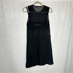 Urban Outfitters Black Sheer Mesh Mini Dress Size Large Photo 1