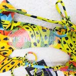 New! Set! It's Now Cool Square Tie Bikini set, top size S, bottom size M Yellow Photo 12
