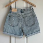 Everlane The Cheeky Short in Light Indigo, Size 25 Photo 10