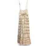 Aerie  Tie Dye Beachy 100% Cotton Tie Back  Midi Dress size Medium Photo 2
