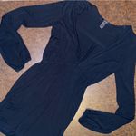 Forever 21 Deep V-neck Long Sleeve LBD - size small Photo 2