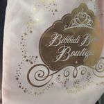 Disney  Parks Bibbidi Bobbidi Boutique Bag Drawstring Backpack Pink Princess NEW Photo 1