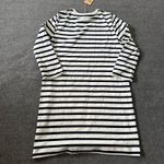 NWT Boden Womens 4R Striped Blue White Long Sleeve Mini T Photo 1