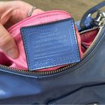 Coach  F23401 Periwinkle Daisy Liquid Gloss Pocket Hobo Bag Photo 6