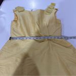 Weekend Max Mara Yellow Sleeveless Babydoll A Line Dress Size 10 Photo 7
