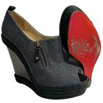 Christian Louboutin Deroba 140 Flannel Espadrilles Photo 4