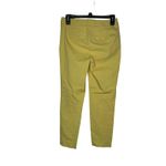 Talbots Women Pants Chatham Ankle Side Zip Stretch Back Pockets Yellow 2Petites Photo 5
