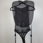 Guess Black Lace Bodysuit Photo 1