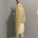 ZARA  New Bloggers Fav Luxury Cropped Textured Lapel Collar Long Sleeves Size M Photo 8