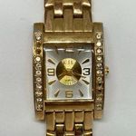 Kenneth Jay Lane Ladies Wristwatch Gold Tone 22mm case , bracelet 7.5” running Photo 0