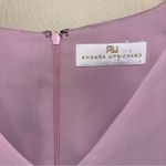 Amanda Uprichard  REVOLVE Pink Tiered Sleeve Short Dress L Photo 3