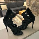 Heels Elegant Black Strappy Heels Photo 0