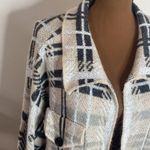 By Design plush soft knit plaid longline sweater shacket neutrals size XL Photo 5