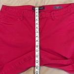 Gloria Vanderbilt  Sadie size 14P slim dark pink cropped jeans cuffed or not EUC Photo 5