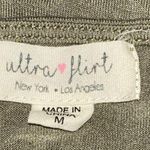 Ultra Flirt Olive Green Bodysuit Photo 2