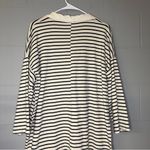 Tuckernuck Long Sleeve Navy Stripe Ashton Knit Polo Dress Women’s Size XXL Blue Photo 7