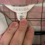 Caslon  plaid button down collared shirt size M Photo 1