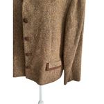 Maggy London by Nina Leonard Brown Wool Blend Blazer Jacket Size 16 Photo 2