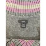 Aerie grey sweater womens size XS/S v neck cotton knit long preppy collegiate Photo 3