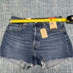 Levi's Women's Dark Wash NWT 501 Denim Shorts- Size 29 Photo 1