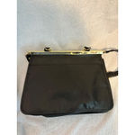 Lulu‎ by Lulu Guinness black faux leather crossbody purse Photo 6