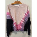 Daydreamer Flying V Varsity Tie Dye Crew Sweatshirt Size Small Photo 7
