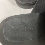 Bamboo  Double Strap Sandals Womens Faux Leather Buckle Black 8.5 PREOWNED Photo 5