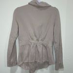 BNCI by‎ Blanc Noir tan layered sweater coat S Photo 2