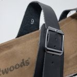 Outwoods  2-Strap Black Strappy Buckled Flat Slip-On Sandals Women's Size 9 Photo 7