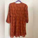Daniel Rainn  Terracotta Long Sleeve Dress Photo 3