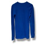 Cotton Citizen  Revolve Size M Royal‎ Blue Soft Stretch Long Sleeve Mini Dress Photo 2