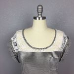 •Just Ginger• Striped Top Black Size M Photo 1