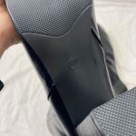 NEW 90s Style Black Faux Leather Slouchy Knee High Heel Elegant Glam Boots 8.5 Photo 5