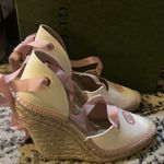Gucci Espadrille with Ribbon Tie Photo 2