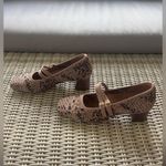 Vivaia Melody Square Toe Pro Mary Jane Heels Brown Size 10.5 Photo 5