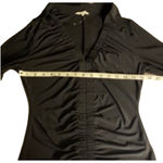 Meraki Black Ruched V Photo 9