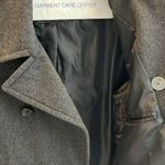 Merona Merino wool double breasted cotton grey size small Photo 6