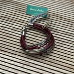 The island pearl leather bracelet Silver Photo 0